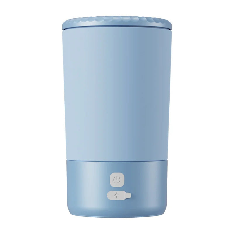 Pet Paw Cleaner Machine Automatic, Portable Dog Cat Washer Cup with Soft Silicone Brush, USB-C Rechargeable, Waterproof